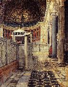 Laura Theresa Alma-Tadema, Interno della chiesa di San Clemente